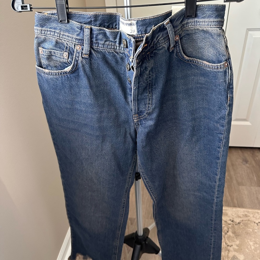 We The Free Indigo Straight Jeans